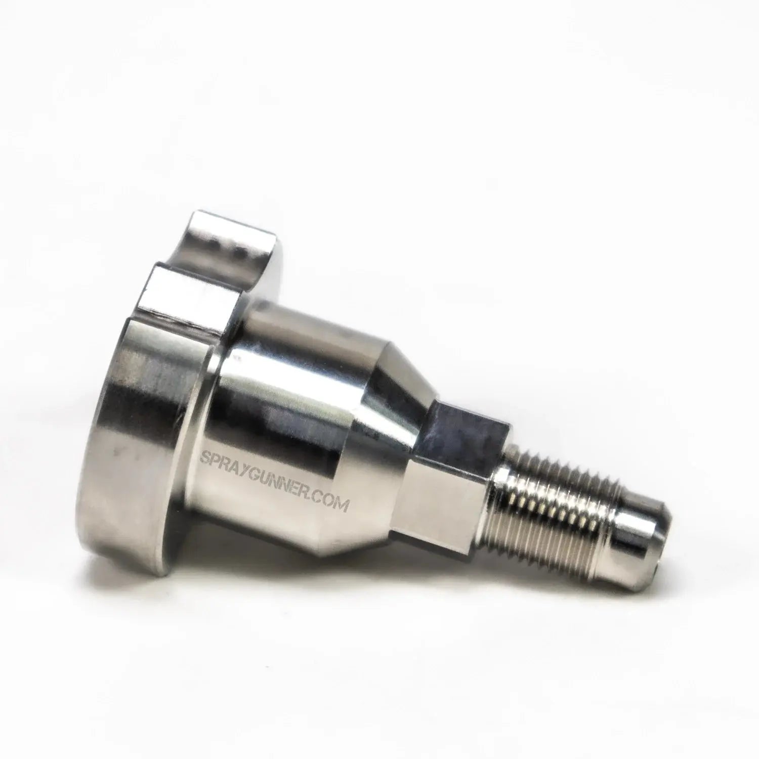NO NAME PPS Adapter IWATA LPH-80 MINI for airbrush systems, precision-machined metal fitting compatible with Iwata LPH-80 Mini spray guns.