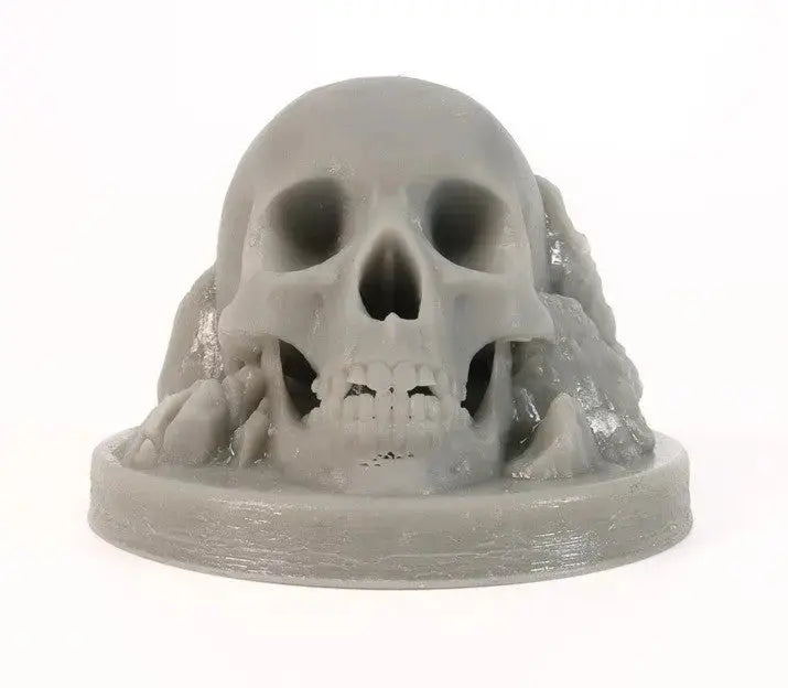 3D Printed Skull Airbrush Holder by NO-NAME Brand - SprayGunner