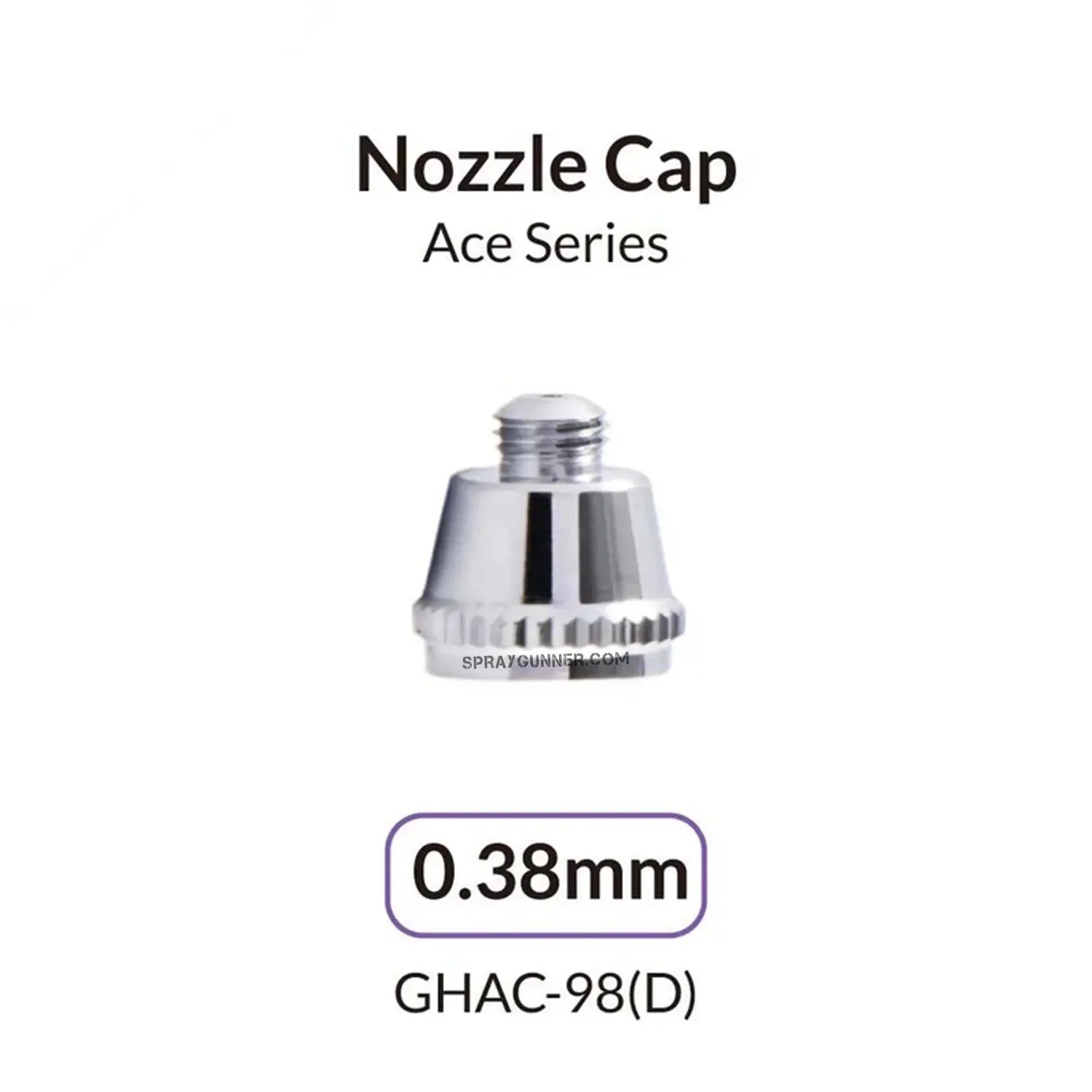GAAHLERI Airbrush 0.38mm Nozzle Cap for Ace Series Gaahleri