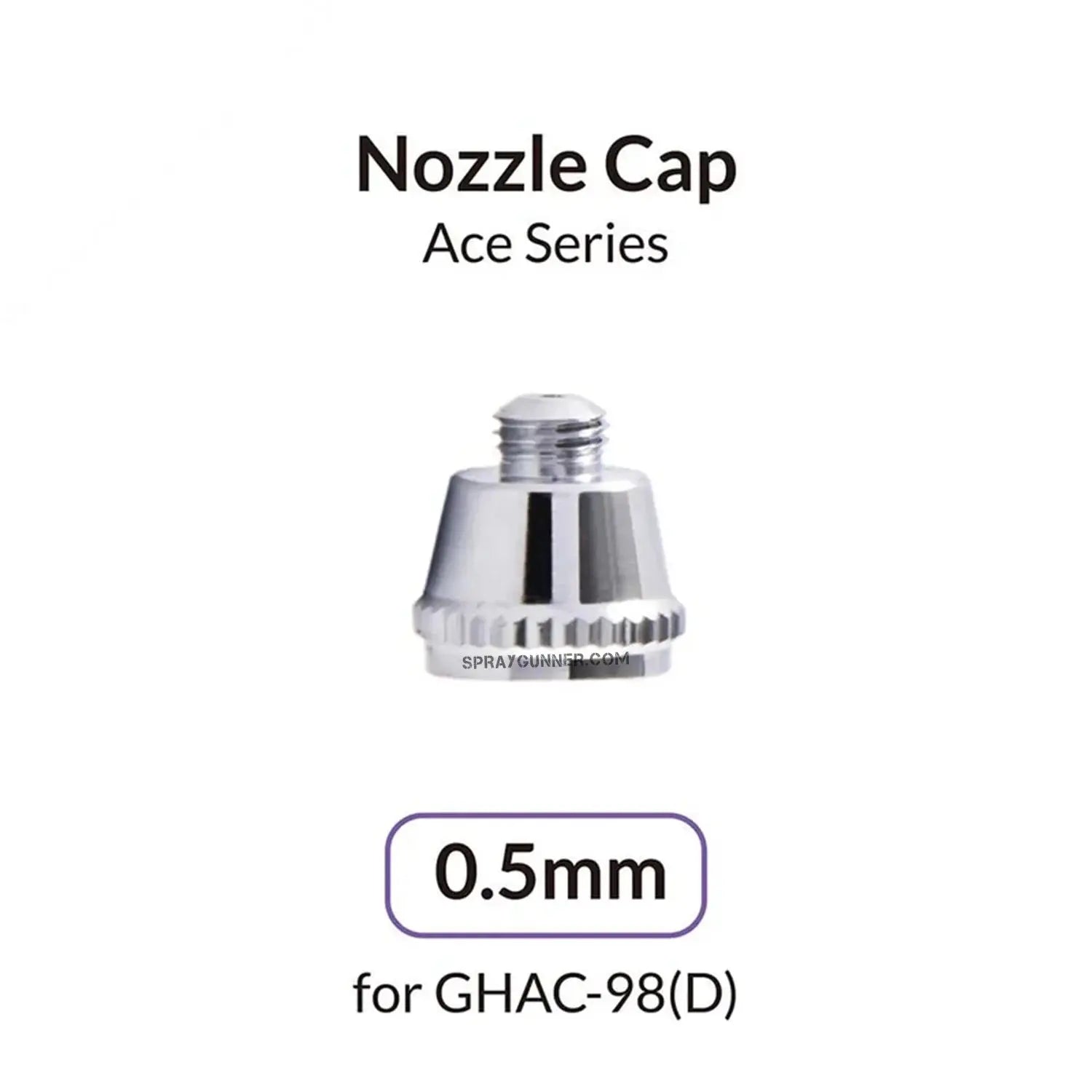 GAAHLERI Airbrush 0.5mm Nozzle Cap for Ace Series Gaahleri