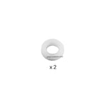 GAAHLERI Airbrush White O-Ring for 8-MAC Nozzle Gaahleri
