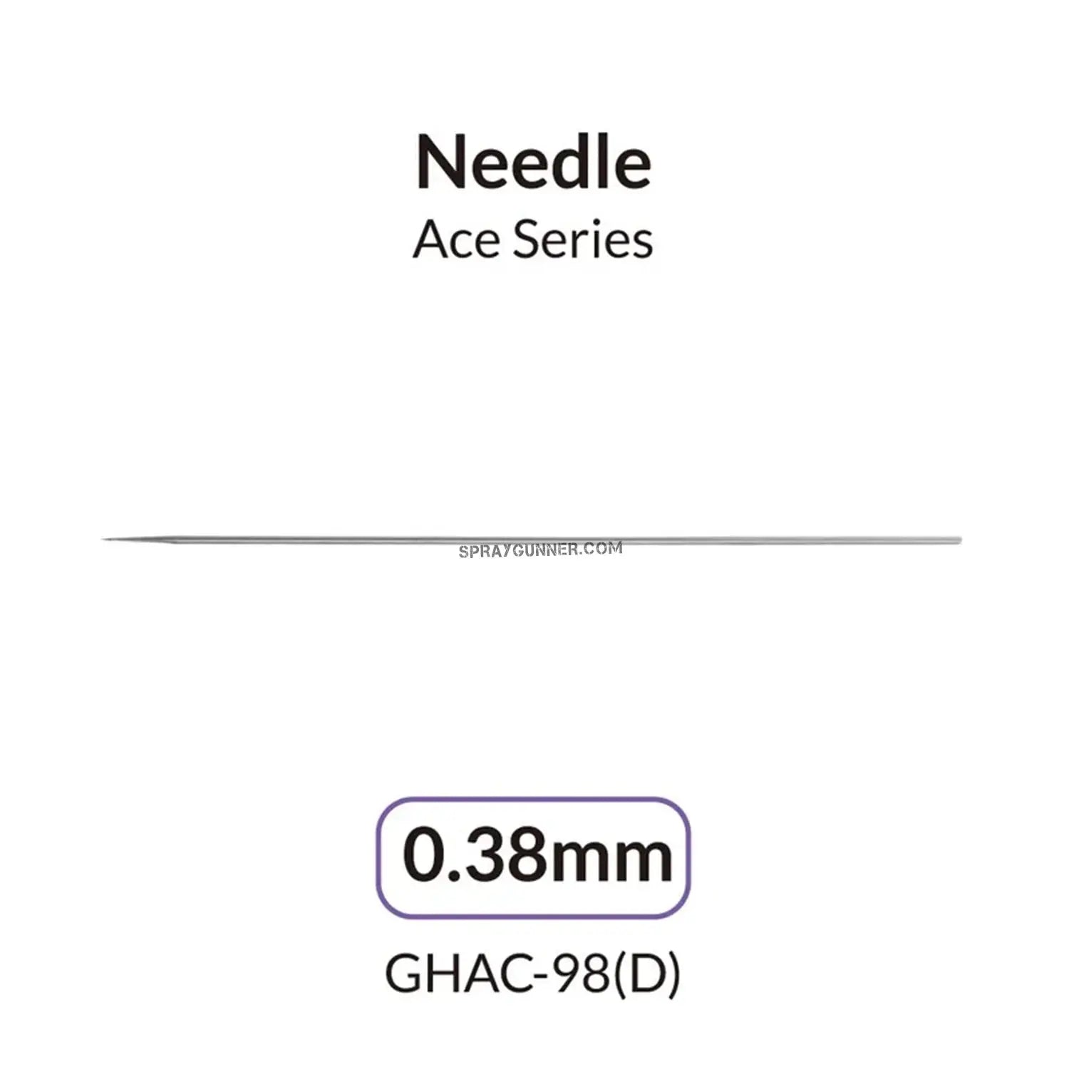 GAAHLERI Airbrush 0.38mm High-Durability Needle for Ace Series Gaahleri