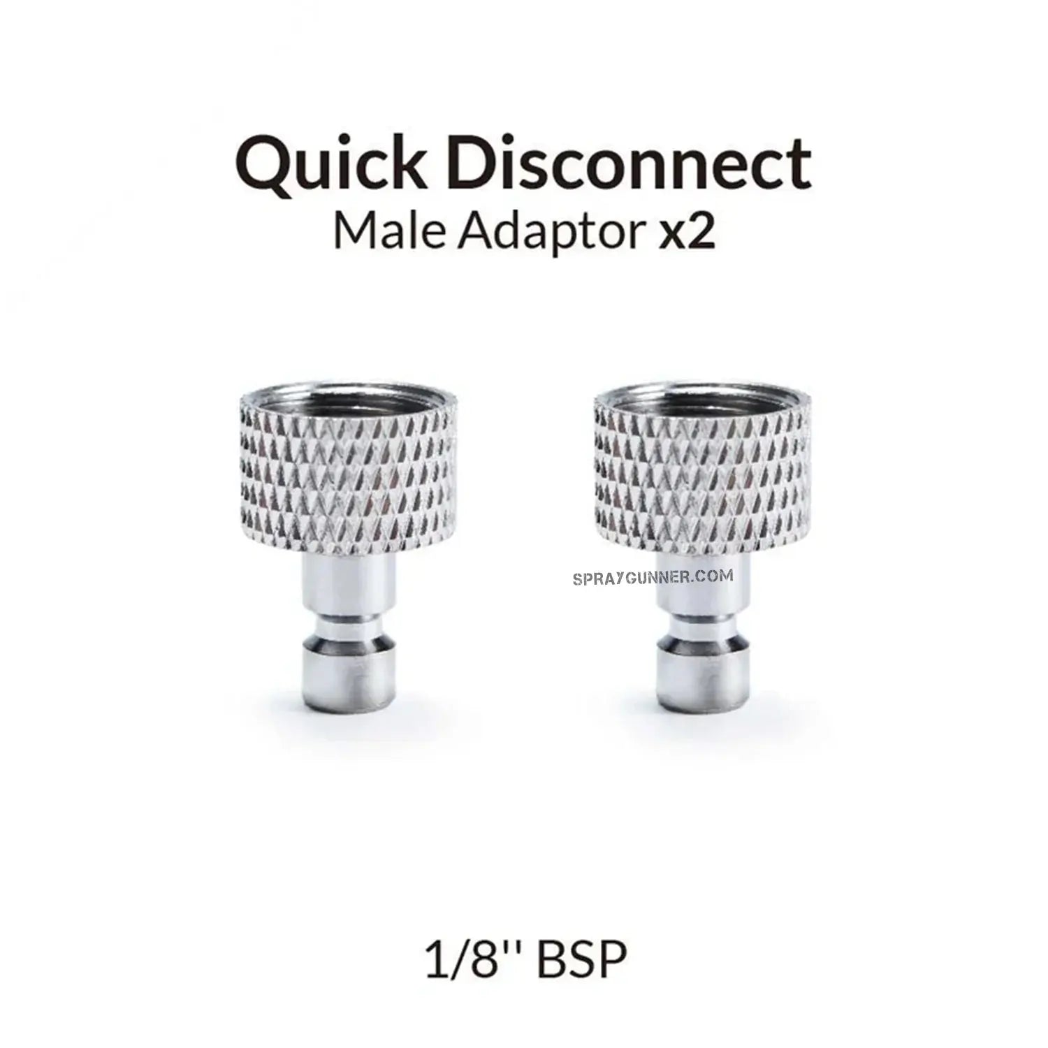 GAAHLERI Airbrush Quick Male Adapter (2PCS) Gaahleri