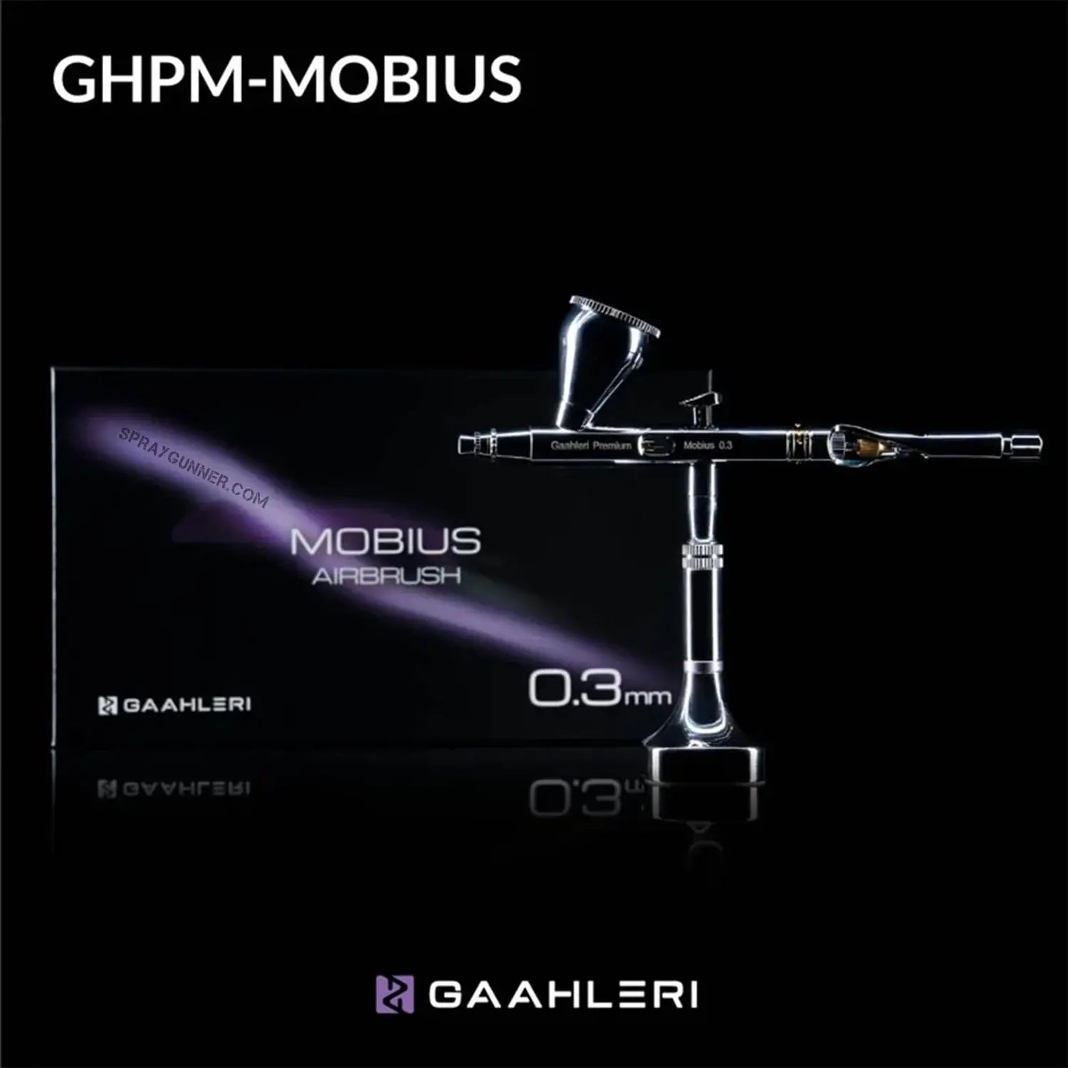 GAAHLERI Premium Series GHPM-Mobius 0.3mm Airbrush Gaahleri