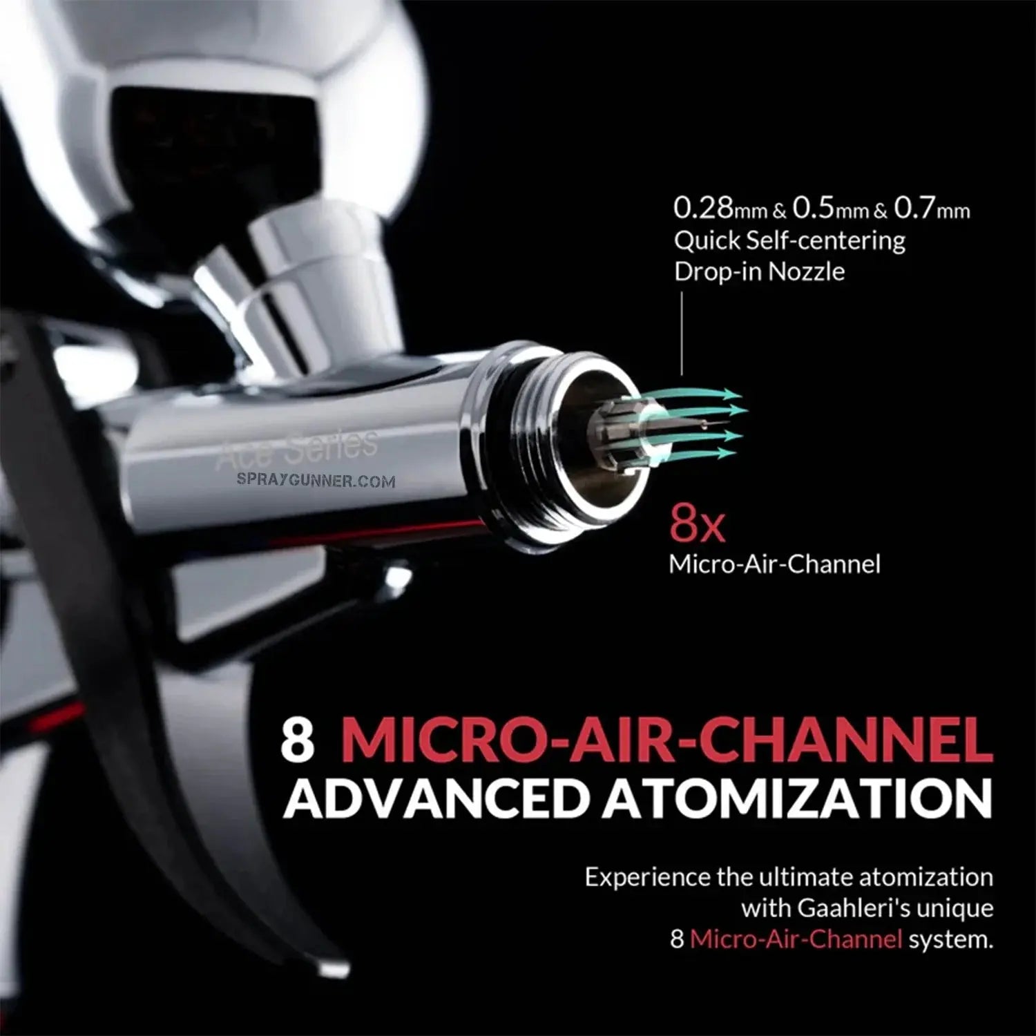 GAAHLERI Ace Series GHAC-Swallowtail & Studio G Airbrush Gaahleri