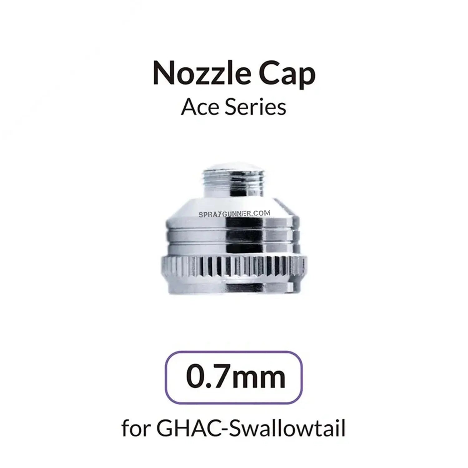 GAAHLERI Airbrush 0.7mm Nozzle Cap for GHAC-Swallowtail Gaahleri