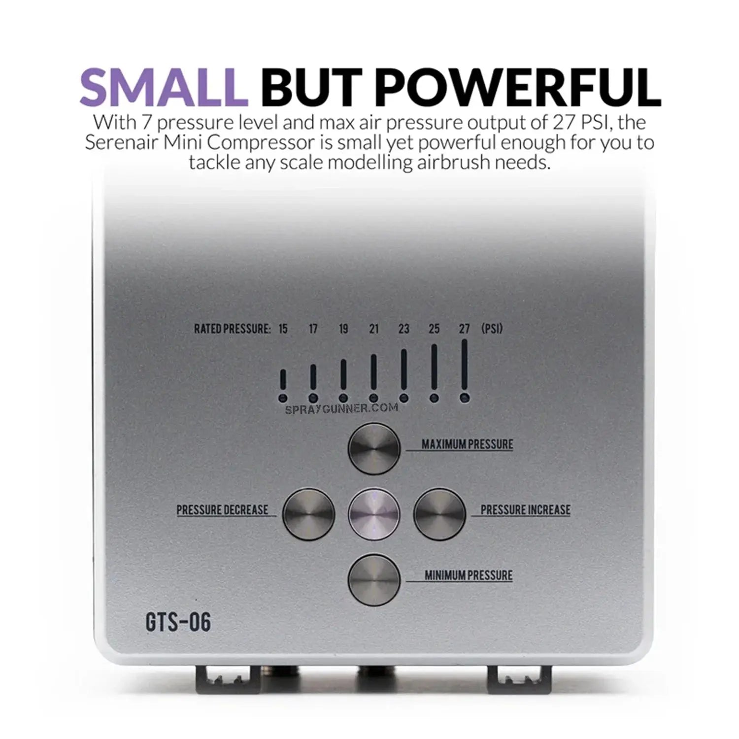 GAAHLERI Ambition Series GTS-06 Serenair Mini Compressor (US Ver.) Gaahleri