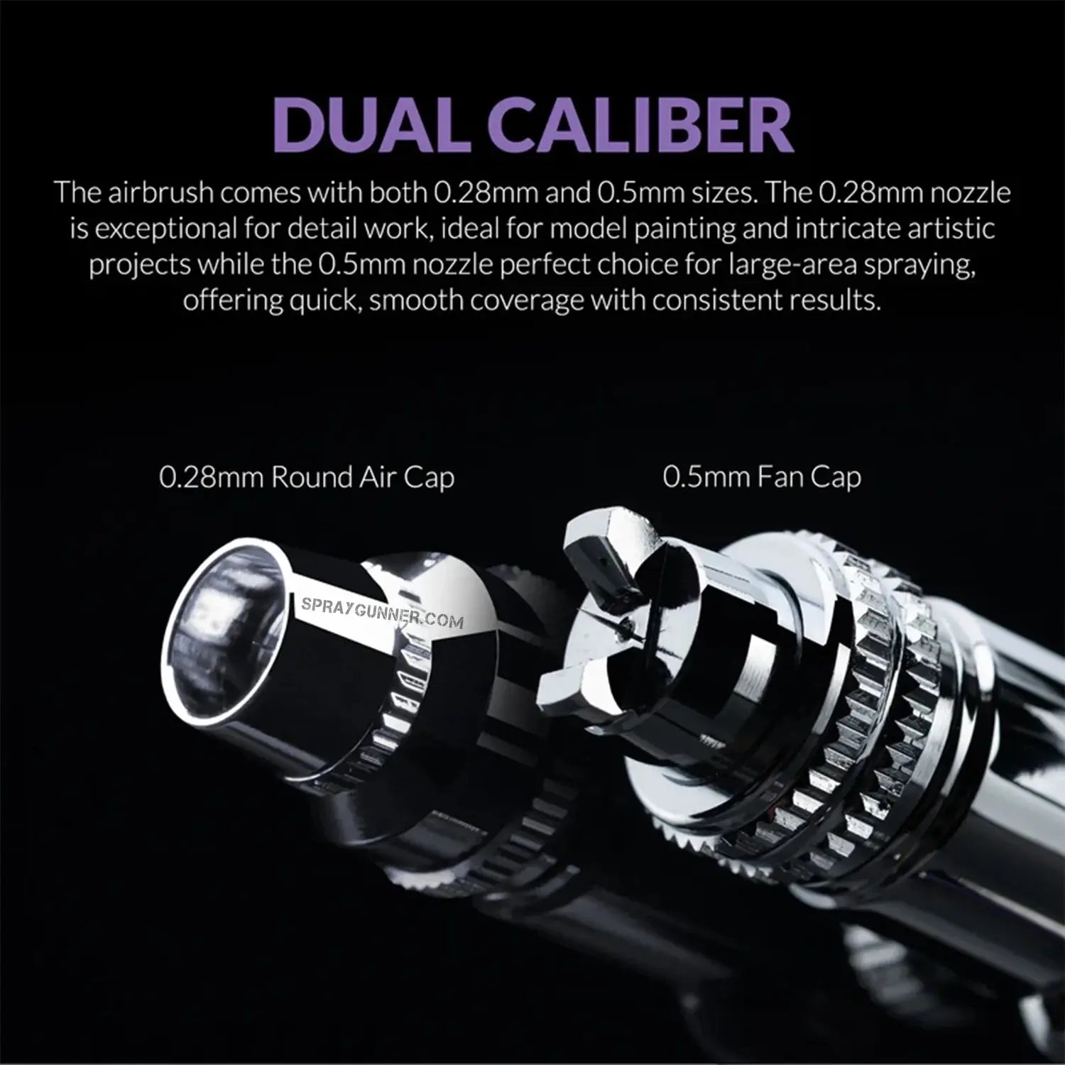 GAAHLERI Ace Series GHAC-Swallowtail SD Airbrush Gaahleri
