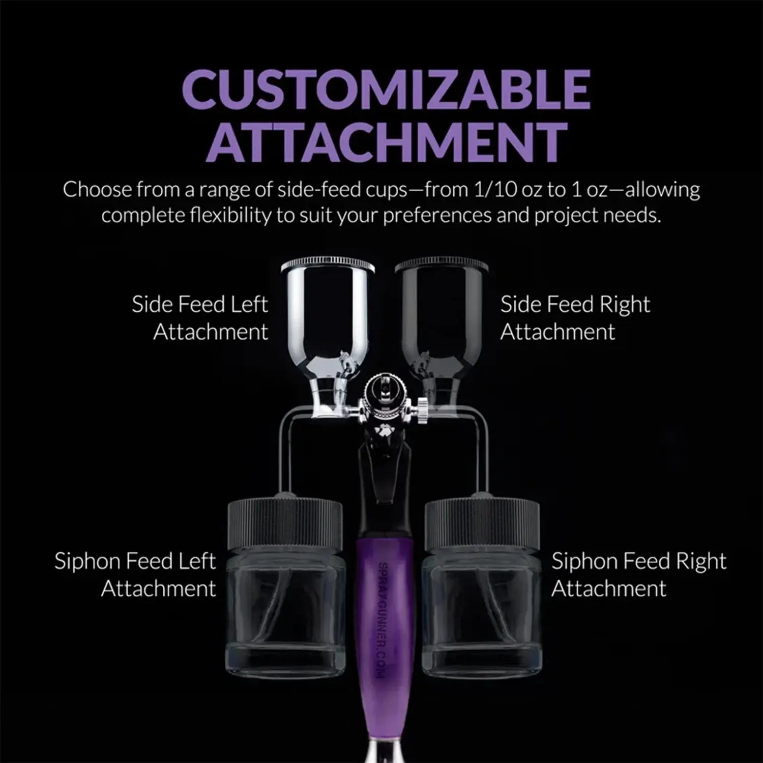 GAAHLERI Ace Series GHAC-Swallowtail SD Airbrush Gaahleri