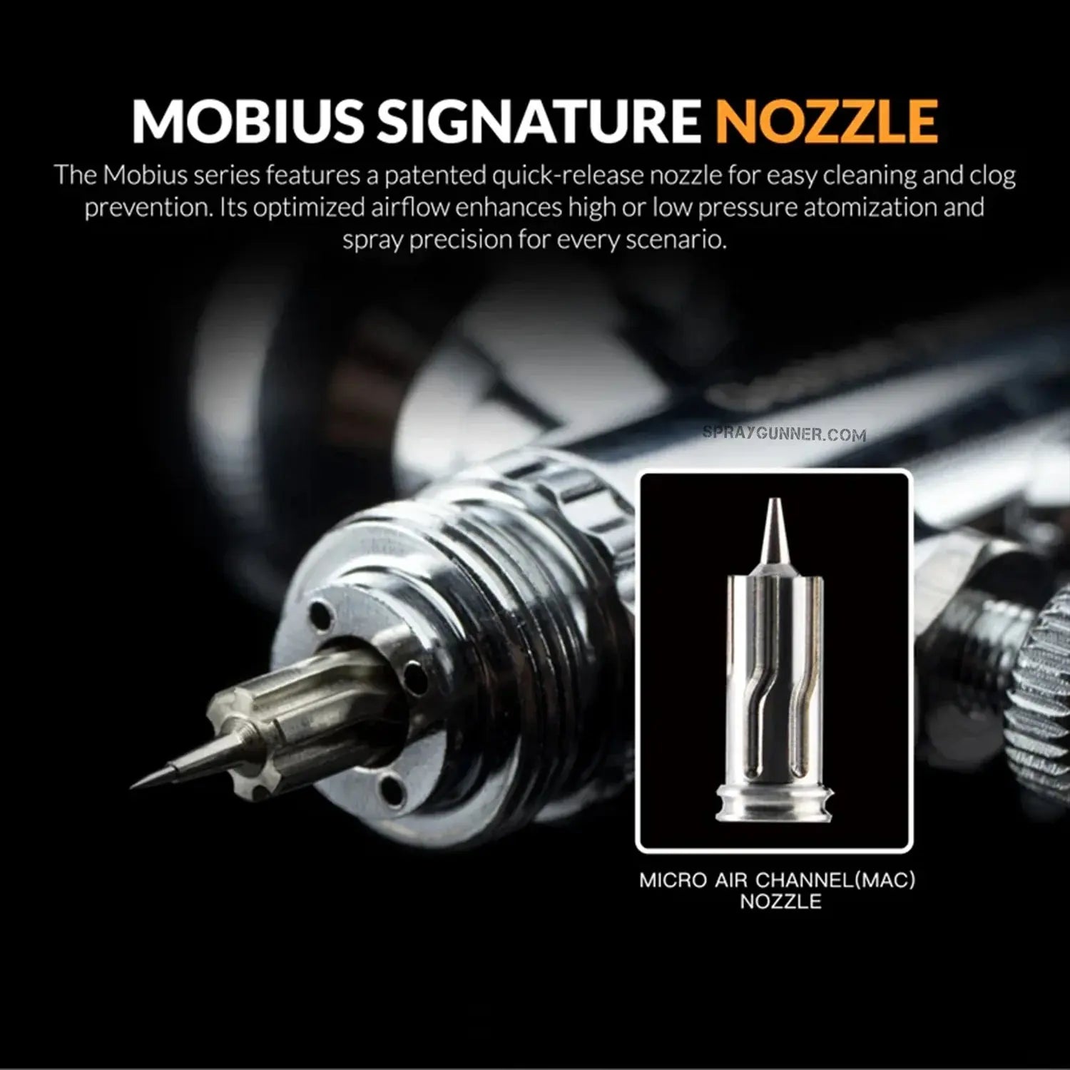 GAAHLERI Premium Series GHPM-Mobius TG Airbrush Gaahleri