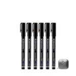 GAAHLERI Metallic Series Markers X6 Stainless Steel Gaahleri