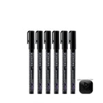 GAAHLERI Metallic Series Markers X6 Zirconium Black Gaahleri