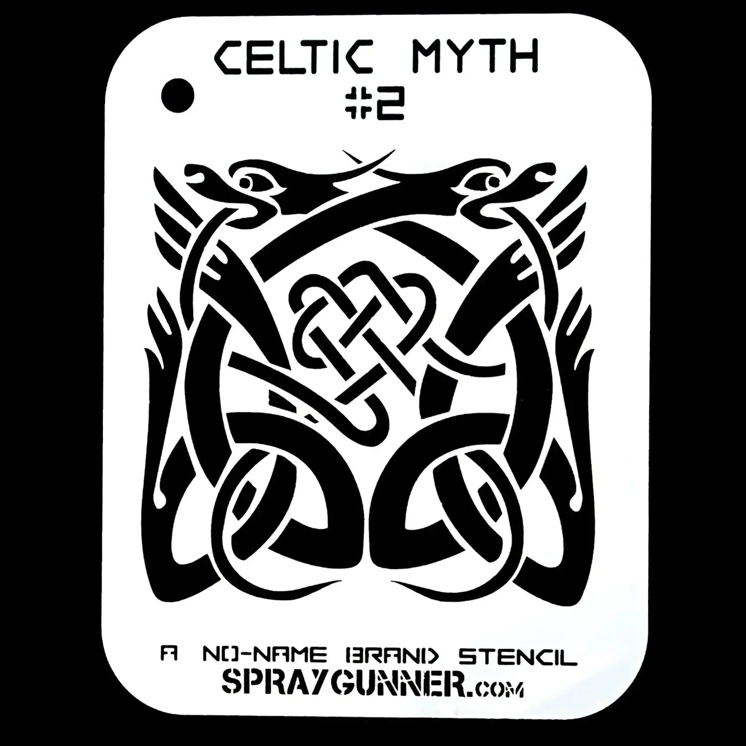 NO-NAME Brand Celtic Myth Stencil #2 NO-NAME brand