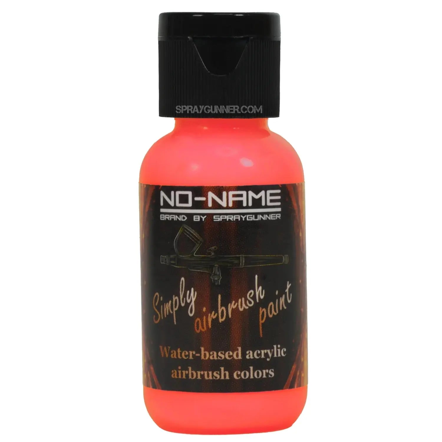 Simply Airbrush Paint Fluorescent Red by NO-NAME Brand 1 oz NO-NAME brand