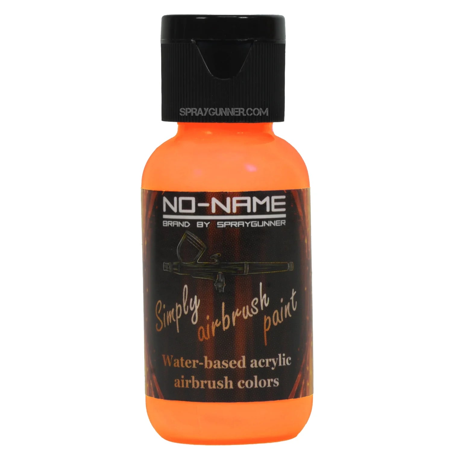 Simply Airbrush Paint Fluorescent Orange by NO-NAME brand 1 oz NO-NAME brand