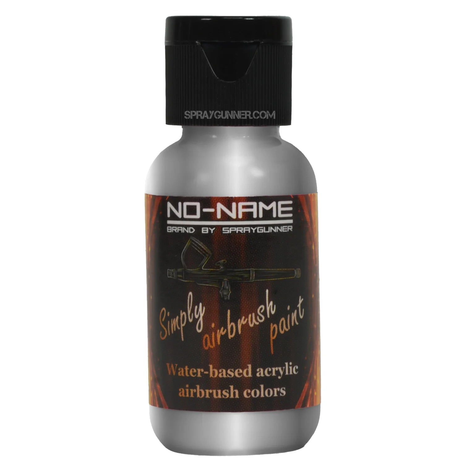 Simply Airbrush Paint Metallic Silver by NO-NAME Brand 1 oz NO-NAME brand