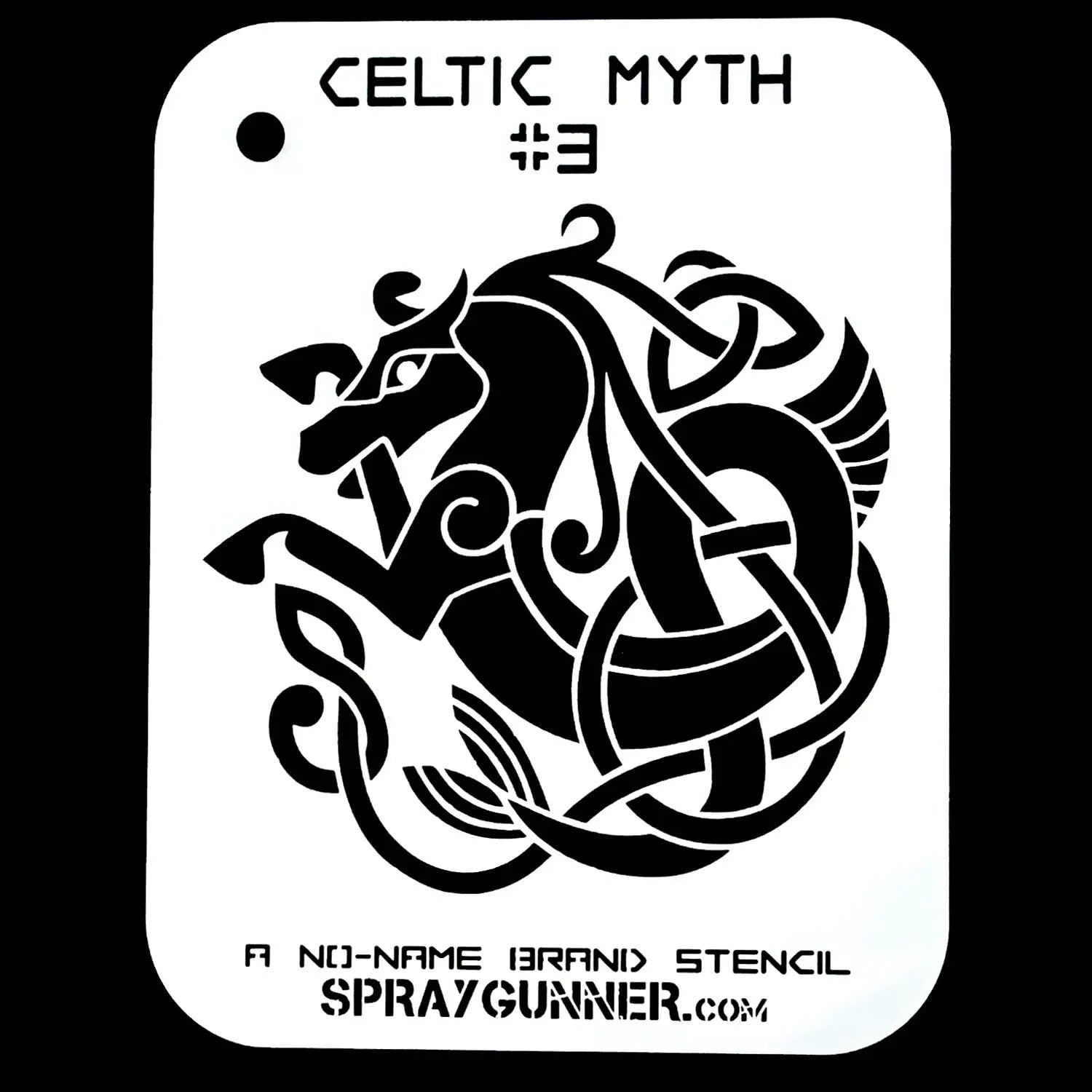 NO-NAME Brand Celtic Myth Stencil #3 NO-NAME brand