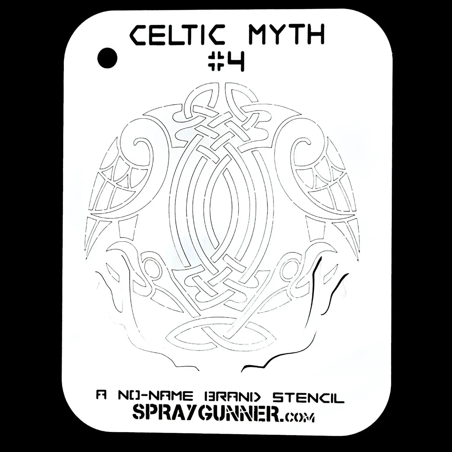 NO-NAME Brand Celtic Myth Stencil #4 NO-NAME brand
