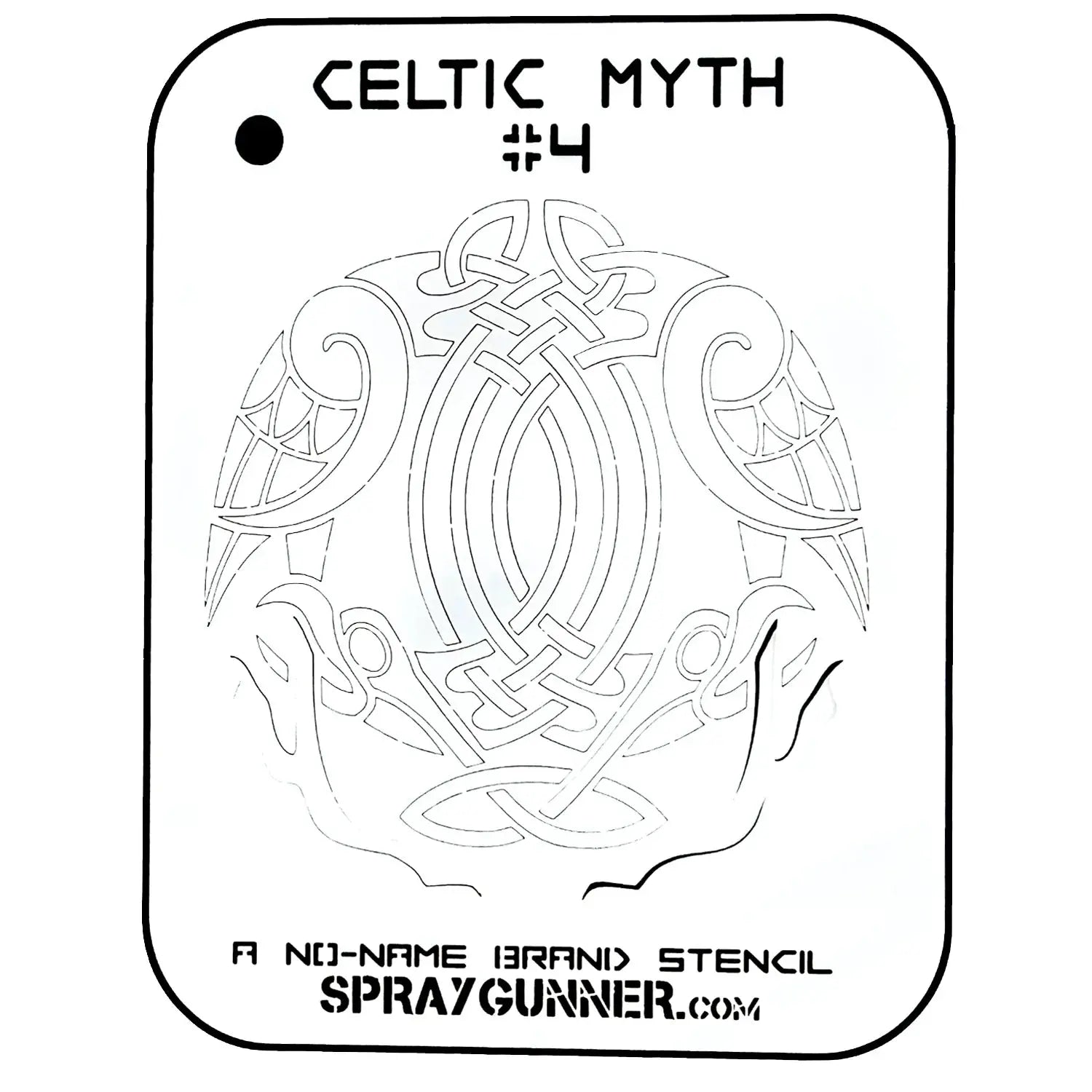 NO-NAME Brand Celtic Myth Stencil #4 NO-NAME brand