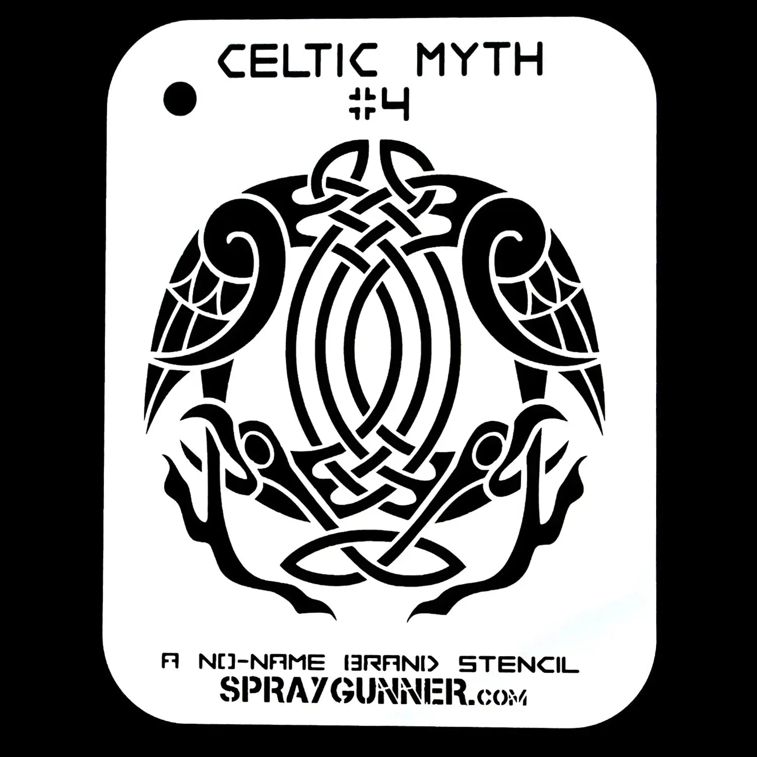 NO-NAME Brand Celtic Myth Stencil #4 NO-NAME brand