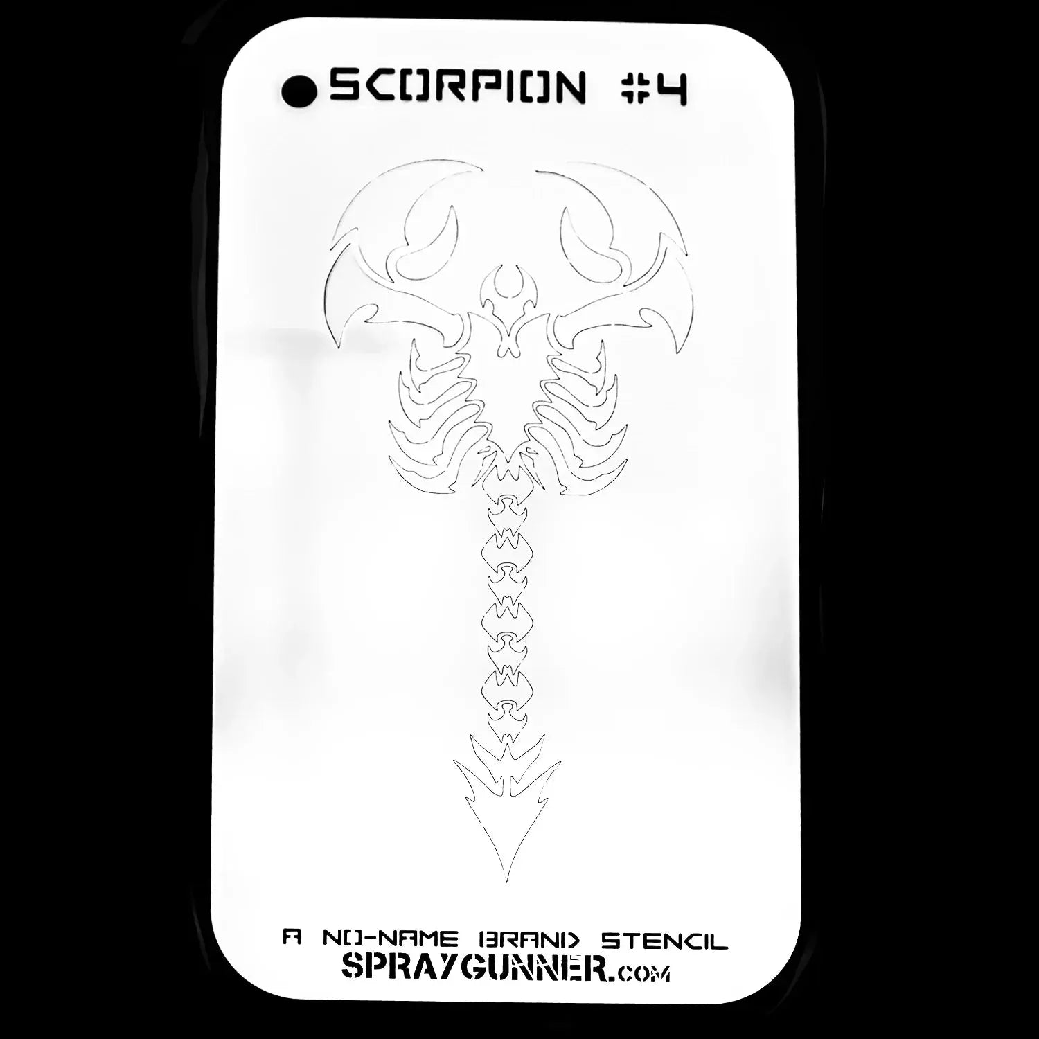 NO-NAME Brand Scorpion Stencil #4 NO-NAME brand