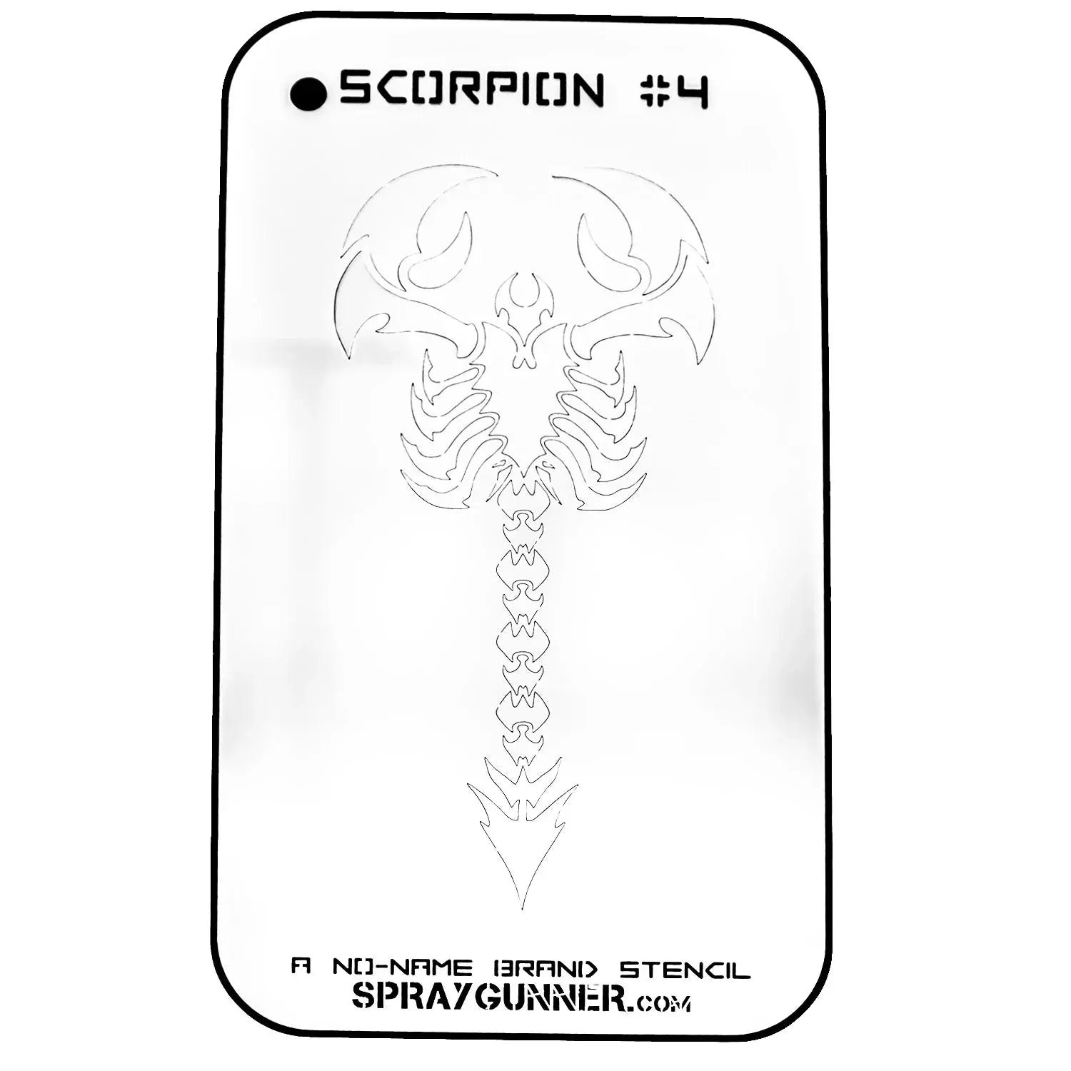NO-NAME Brand Scorpion Stencil #4 NO-NAME brand