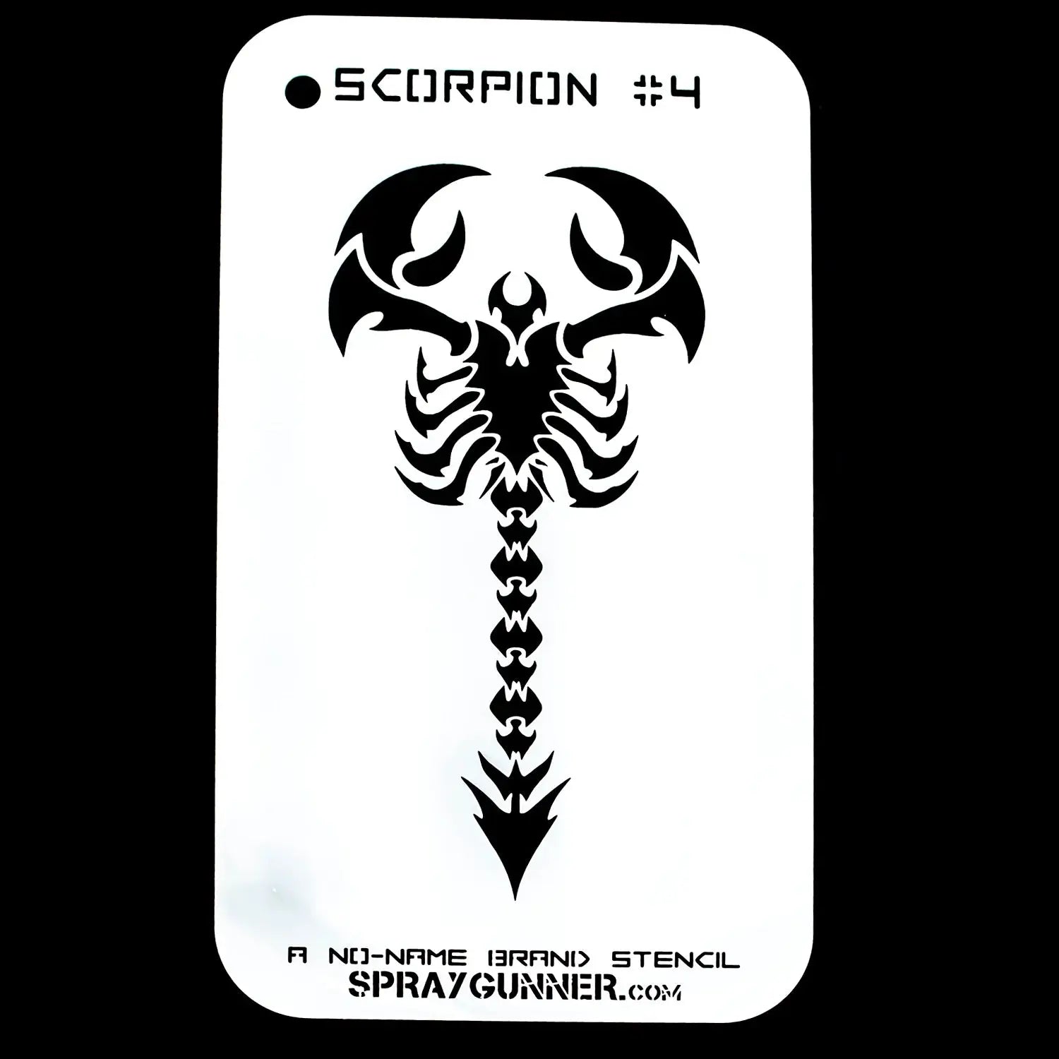NO-NAME Brand Scorpion Stencil #4 NO-NAME brand
