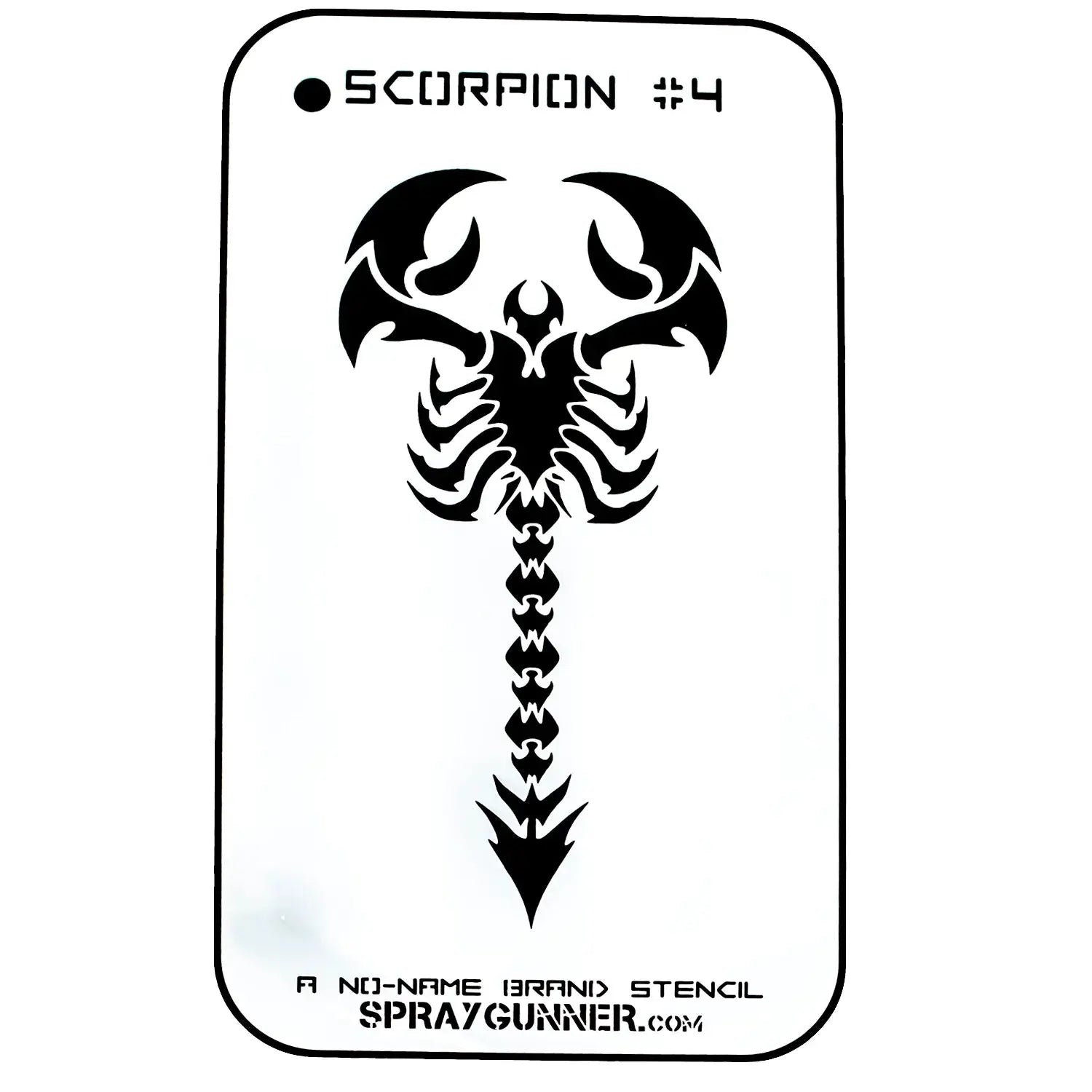 NO-NAME Brand Scorpion Stencil #4 NO-NAME brand