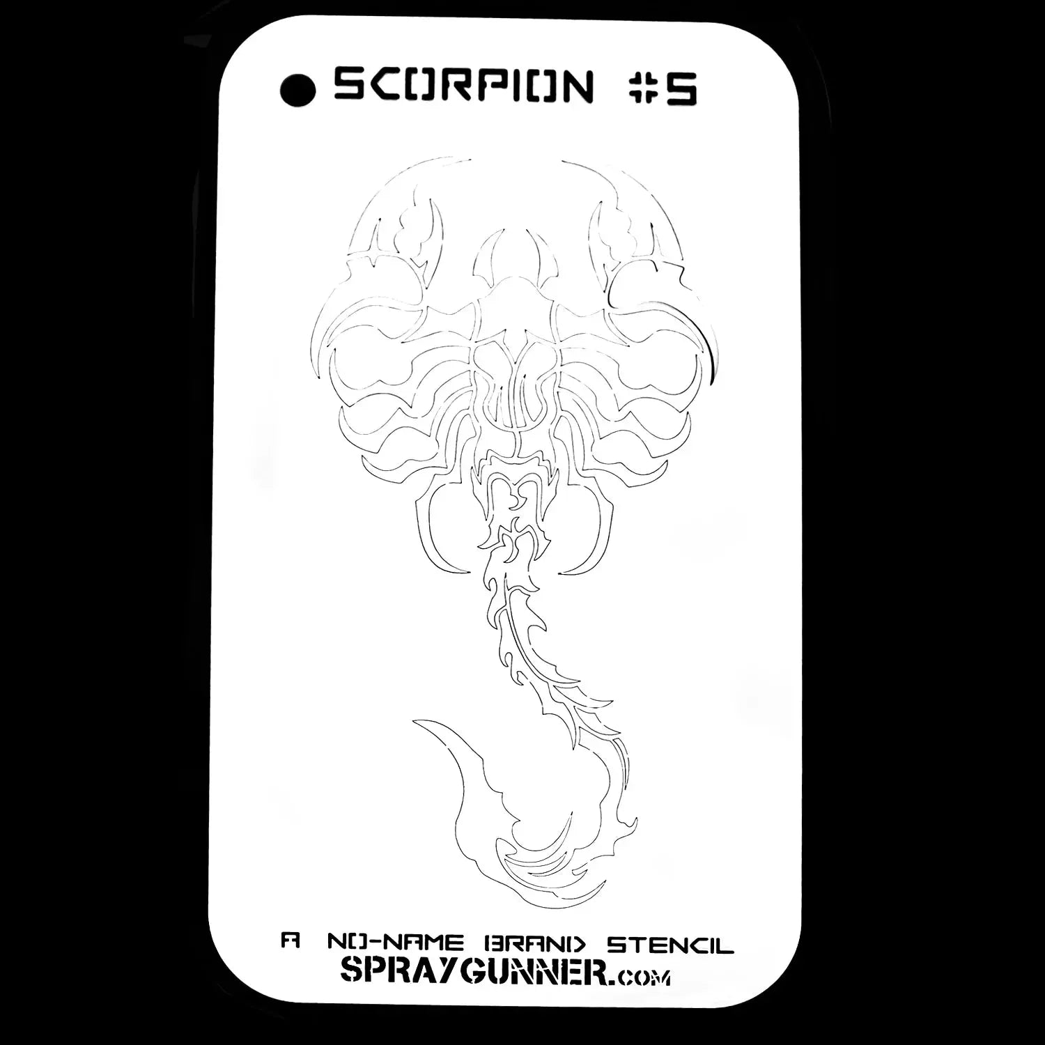 NO-NAME Brand Scorpion Stencil #5 NO-NAME brand