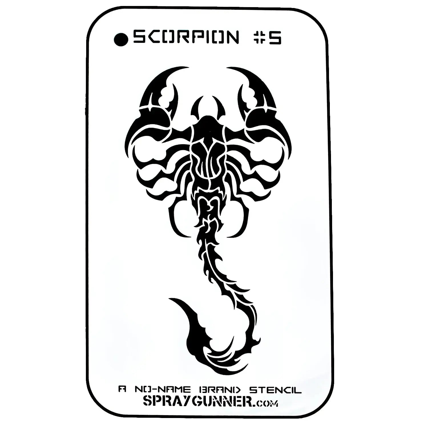 NO-NAME Brand Scorpion Stencil #5 NO-NAME brand