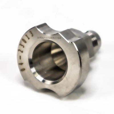 Airbrush systems: NO NAME PPS IWATA Adapter, precision-machined metal fitting for smooth paint transfer with disposable cups.