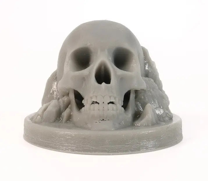 3D Printed Skull Airbrush Holder by NO-NAME Brand - SprayGunner