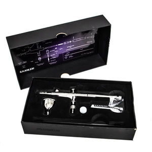 For detailed painting tasks, the GAAHLERI GHAC-98D Ace Series Airbrush features ergonomic design, smooth airflow, and precise control.