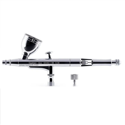For intricate painting tasks, the GAAHLERI GHAC-98D Ace Series Airbrush boasts ergonomic design, seamless airflow, and precise control.