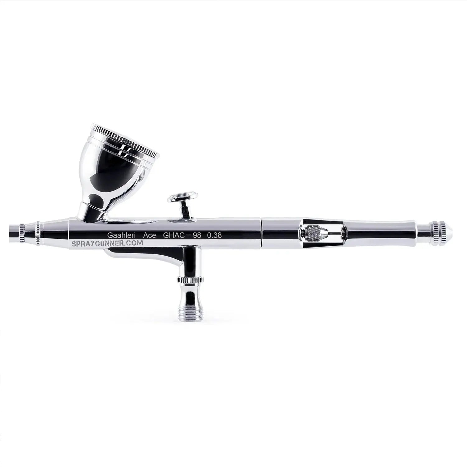 The GAAHLERI GHAC-98D Ace Series Airbrush features ergonomic design, smooth airflow, and precise control for intricate painting tasks.