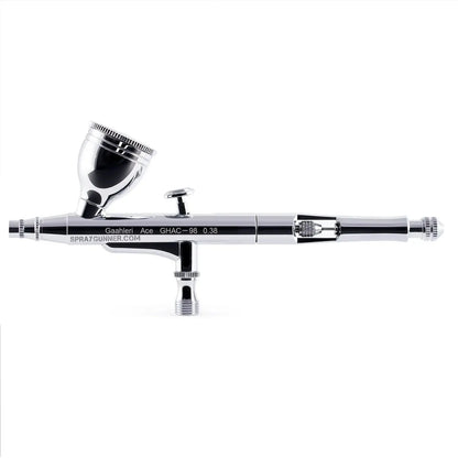 The GAAHLERI GHAC-98D Ace Series Airbrush features ergonomic design, smooth airflow, and precise control for intricate painting tasks.