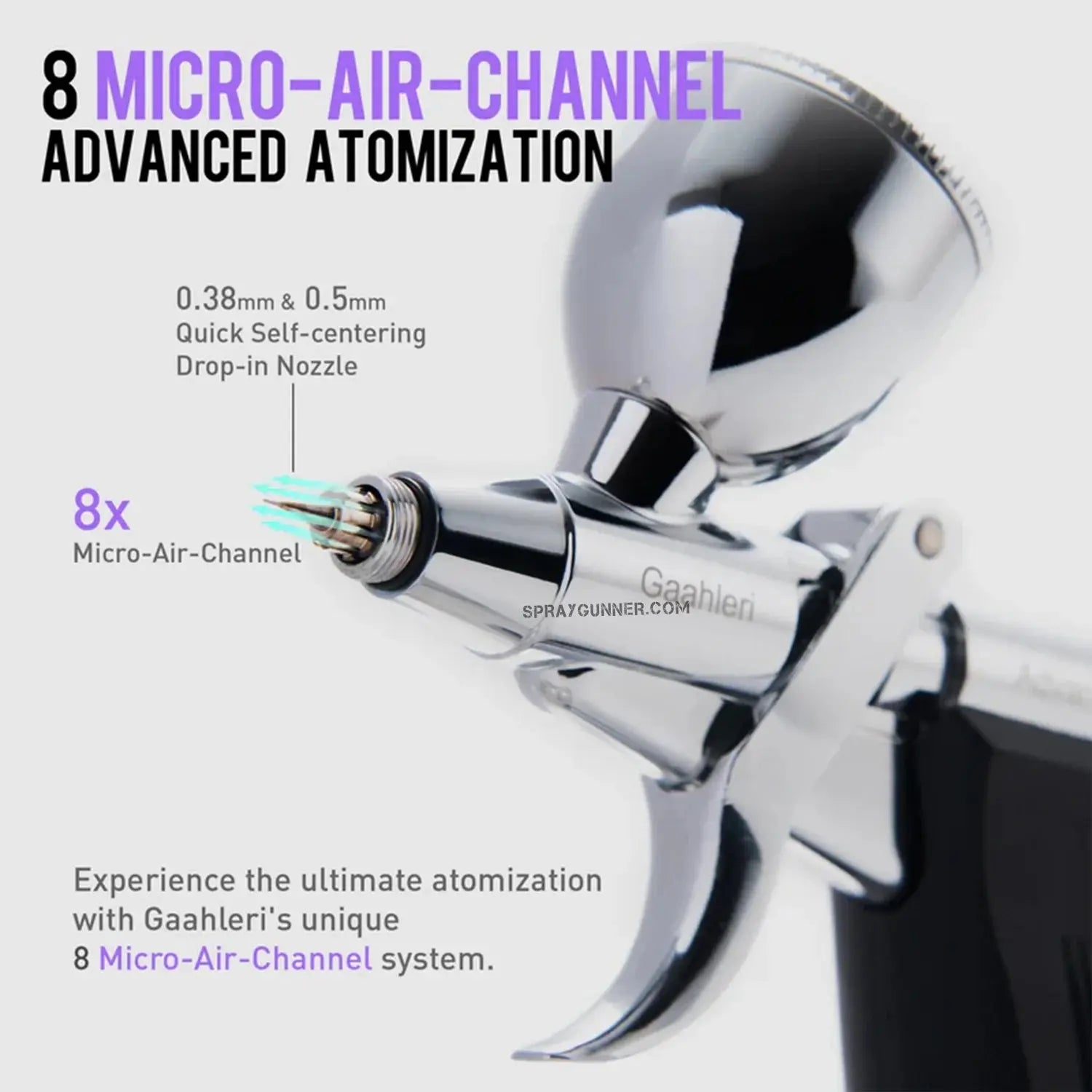 GAAHLERI Advanced Series GHAD-68 Airbrush Gaahleri