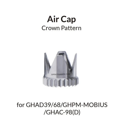 GAAHLERI Airbrush Crown Pattern Air Cap Gaahleri