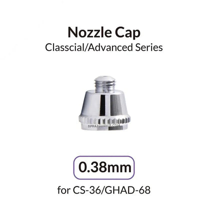 GAAHLERI Airbrush 0.38mm Nozzle Cap for Advanced Series Gaahleri