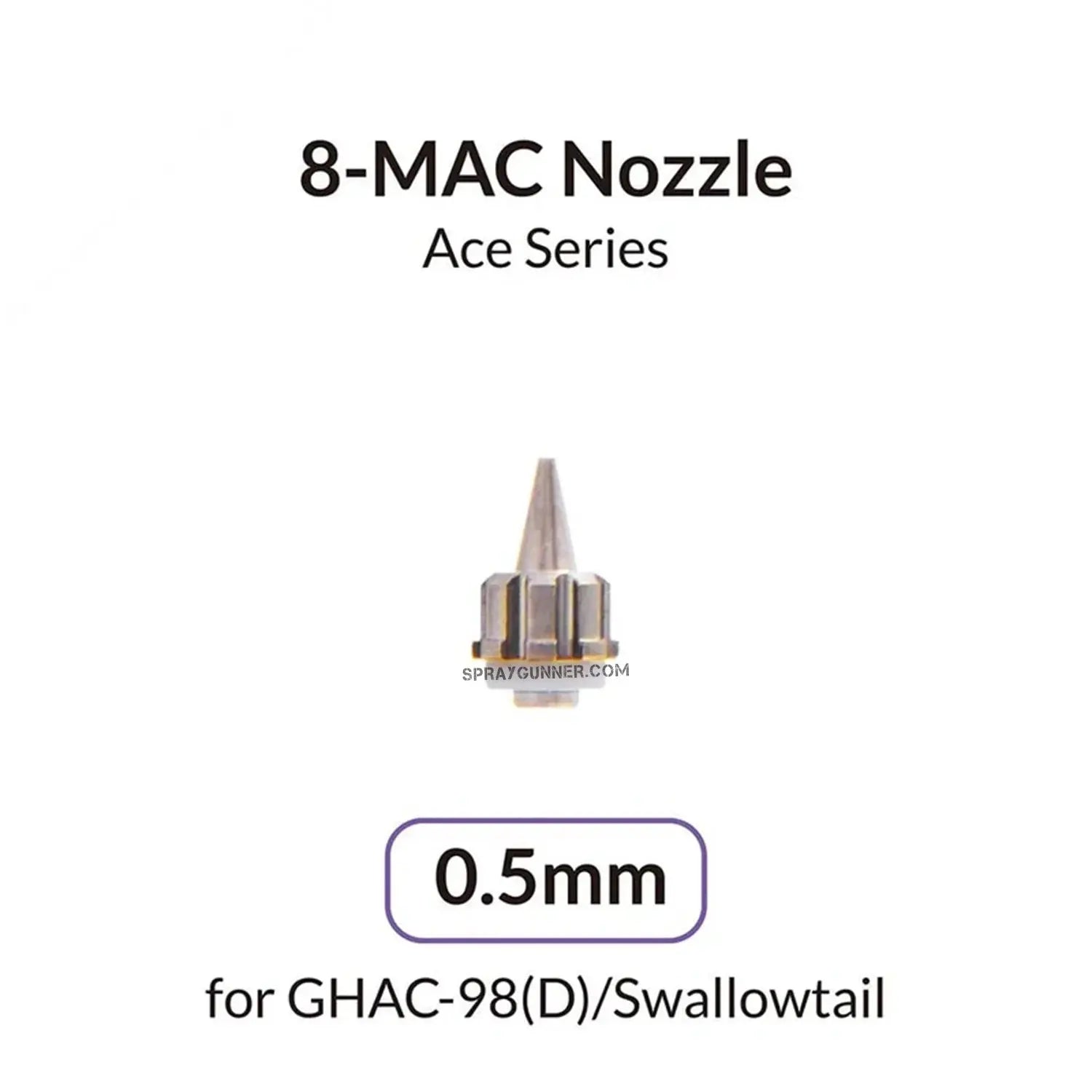 GAAHLERI Airbrush 0.5mm Nozzle for Ace Series Gaahleri