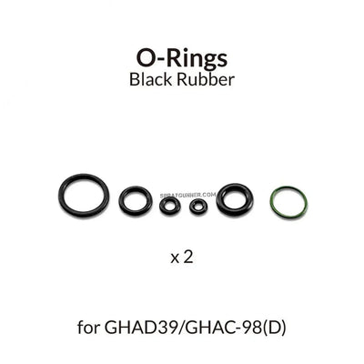 GAAHLERI Airbrush Black O-Ring for Airbrushes for GHAD-39/GHPM-65/GHAC-98D Gaahleri