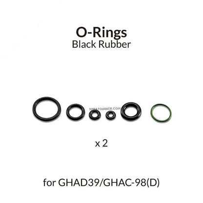 GAAHLERI Airbrush Black O-Ring for Airbrushes for GHAD-39/GHPM-65/GHAC-98D Gaahleri