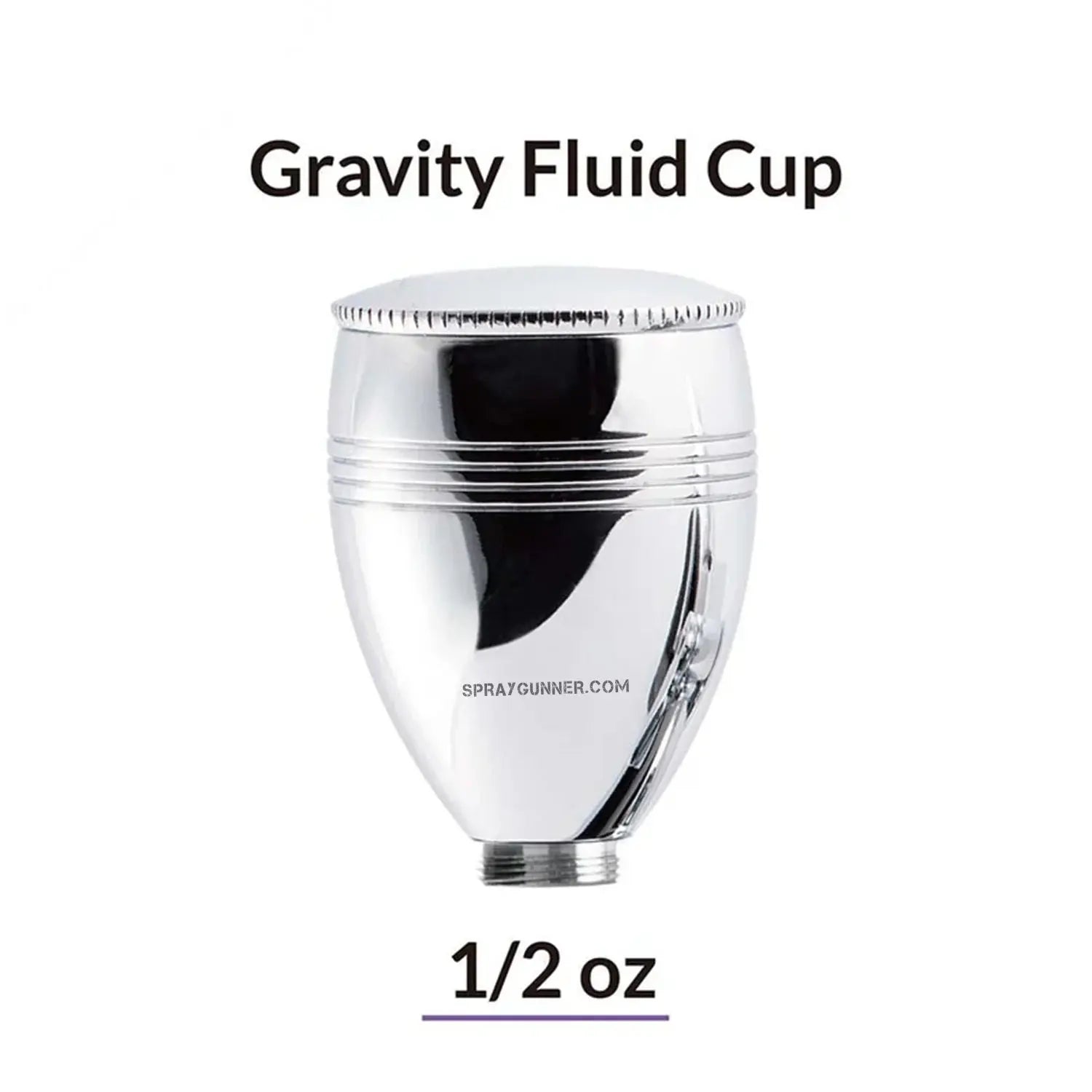 GAAHLERI Airbrush Smooth Level Gravity Fluid Cup 1/2 OZ Gaahleri