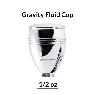 GAAHLERI Airbrush Smooth Level Gravity Fluid Cup 1/2 OZ Gaahleri
