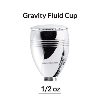 GAAHLERI Airbrush Smooth Level Gravity Fluid Cup 1/2 OZ Gaahleri
