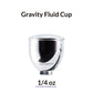 GAAHLERI Airbrush Smooth Level Gravity Fluid Cup 1/4 OZ Gaahleri