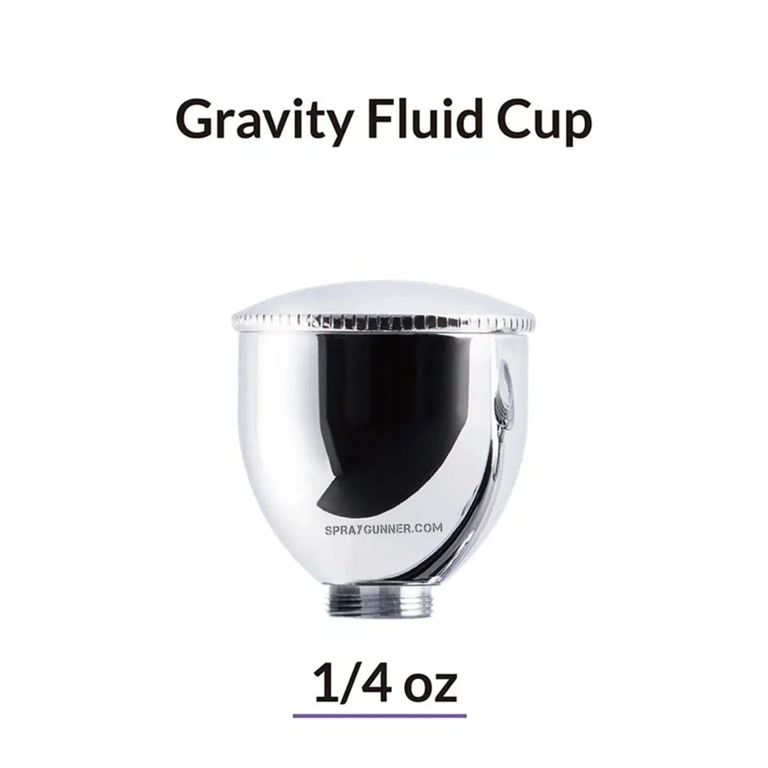GAAHLERI Airbrush Smooth Level Gravity Fluid Cup 1/4 OZ Gaahleri