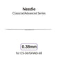GAAHLERI Airbrush 0.38mm Needle for Advanced Series Gaahleri