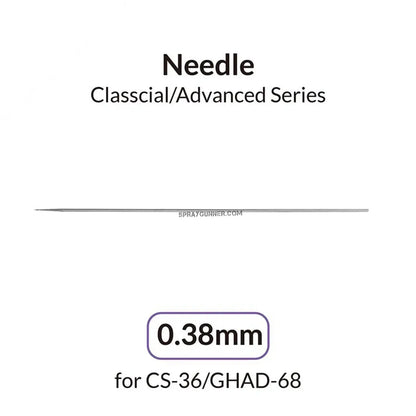 GAAHLERI Airbrush 0.38mm Needle for Advanced Series Gaahleri