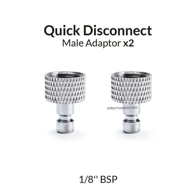 GAAHLERI Airbrush Quick Male Adapter (2PCS) Gaahleri